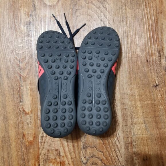 PUMA 5.5 Soccer Cleats Football Shoes Sports Activewear Black Unisex Kids - Picture 4 of 6